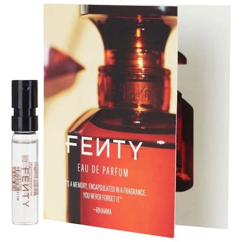 fenty perfume sample